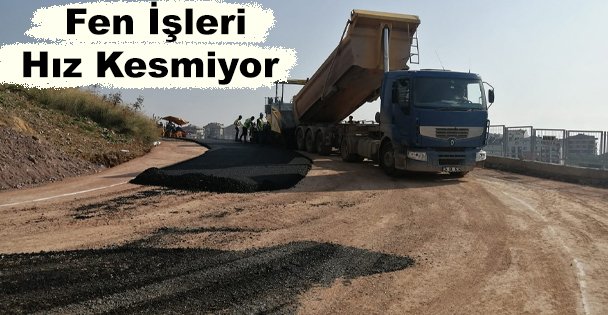 Fen İşleri Hız Kesmiyor