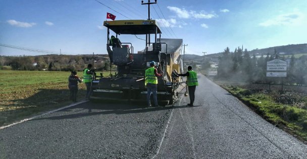 Fen İşlerinden asfalt ve parke çalışması