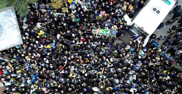 Fenerbahçeli taraftar son yolculuğuna uğurlandı