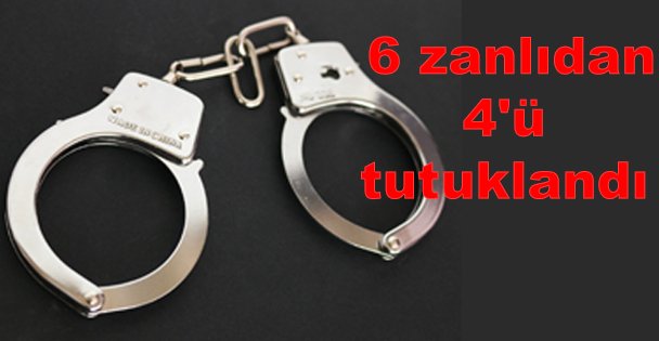 FETÖ Operasyonunda Yakalanan 6 Zanlıdan 4'ü Tutuklandı