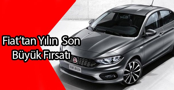 Fiat'tan Yılın Son Büyük Fırsatı