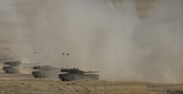 Fırat Kalkanı Harekatı kapsamında terörist hedefler vuruldu