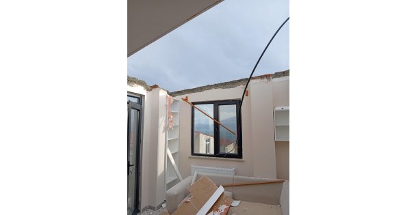 Fırtına mağdurlarına Büyükşehir sahip çıktı