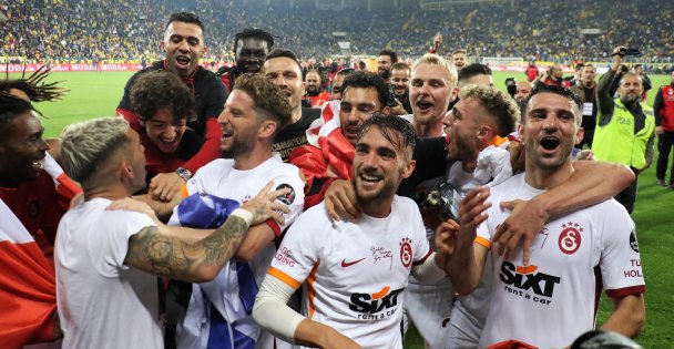 Galatasaray 23. Kez Şampiyon