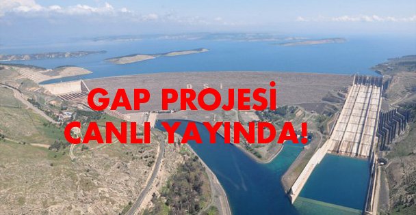 GAP Projesi canlı yayında!