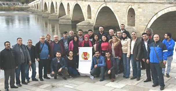 Gazeteciler, Edirne'ye gitti