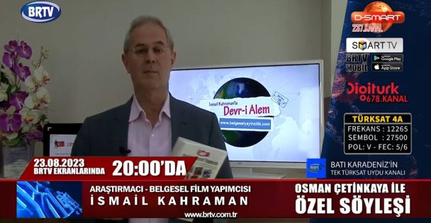 Gazetemizin Kurucusu İsmail Kahraman BRTV Ekranlarında