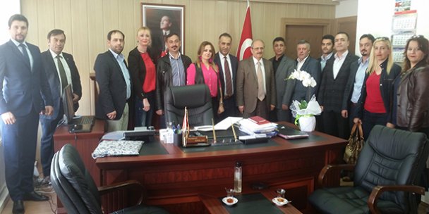 GEBKA'dan kaymakama ziyaret