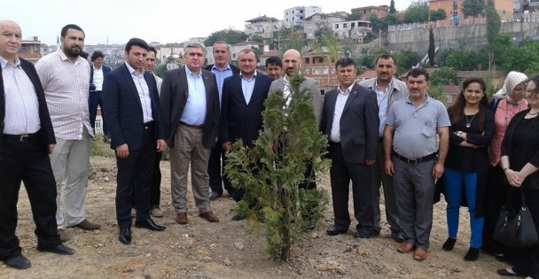 GEBSİAD fidan dikti