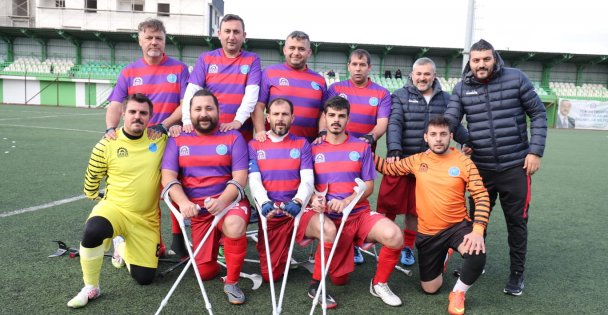Gebze Ampute Ekibinden 3-1'lik Galibiyet