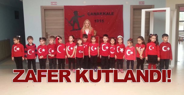 Gebze Anaokulu zaferi kutladı!