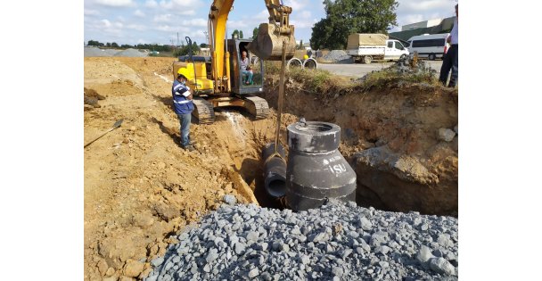 GEBZE BALÇIK'TA DEPO, DERE ISLAHI VE ALTYAPI ÇALIŞMALARI DEVAM EDİYOR