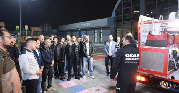 Gebze Belediyesi, Afetle Mücadele Gönüllülerini Yetiştiriyor
