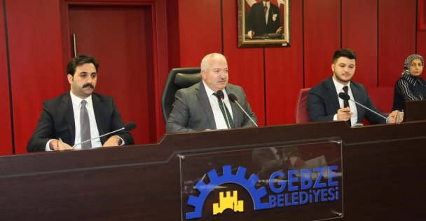 GEBZE BELEDİYESİ MAYIS AYI MECLİSİ İLK OTURUMU GERÇEKLEŞTİRİLDİ
