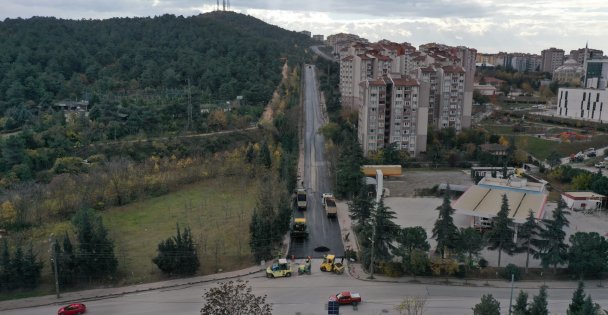 Gebze Dicle Caddesi'nde üstyapı çalışmaları tamamlandı