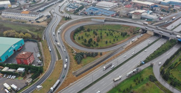 Gebze Doğu Kavşağı'nda Çevre Düzenlemesi