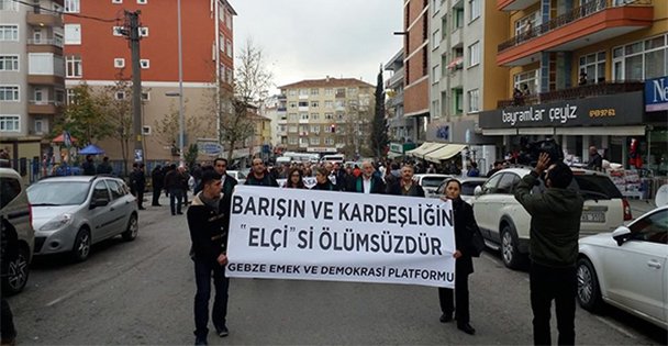 Gebze Elçi için yürüdü