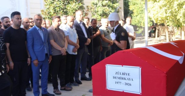 Gebze İlçe Emniyet Müdürlüğü Personeli Zülbiye Demirkayanın Cenazesi Dualarla Uğurlandı