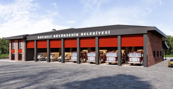 Gebze İtfaiye Hizmet Binası bölgeye güç katacak