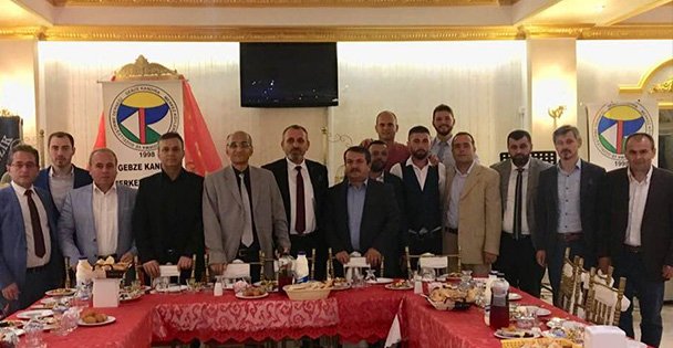 Gebze Kandıralılar derneği iftar da buluştu