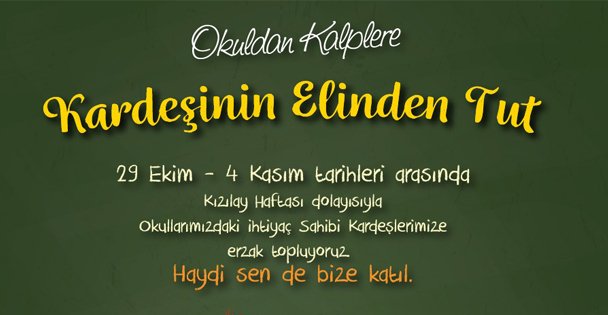 Gebze Kızılay Haftası Yardım Kampanyası