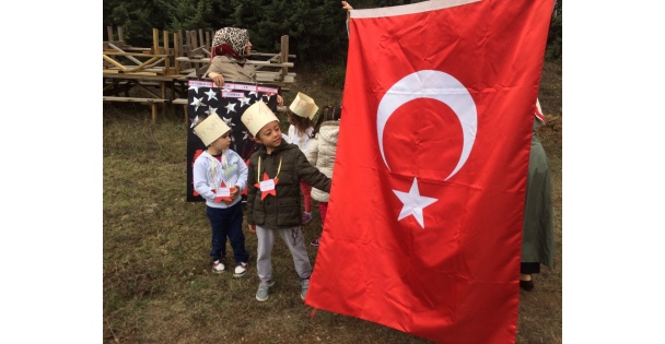 Gebze Lale Bahçesi Ana Okulu Öğrencilerinden Şehitlere Vefa!