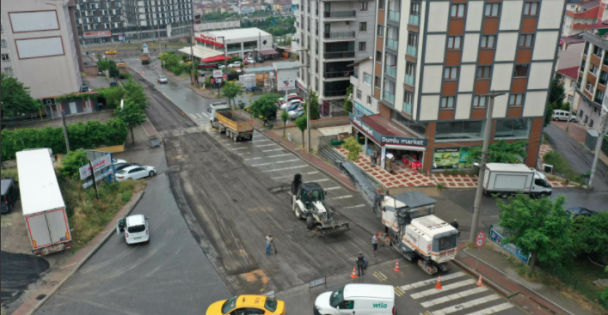 Gebze Mehmet Akif Ersoy Caddesi'nde Yol Konforu Arttırıldı