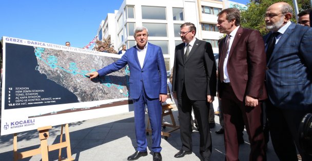 Gebze Metrosunda sahaya inildi