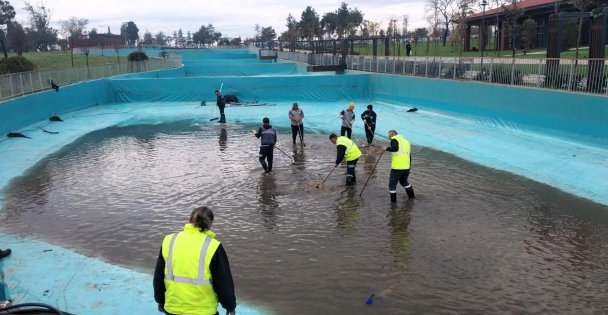 Gebze Millet Bahçesi'nde hızlı ve etkin çalışma