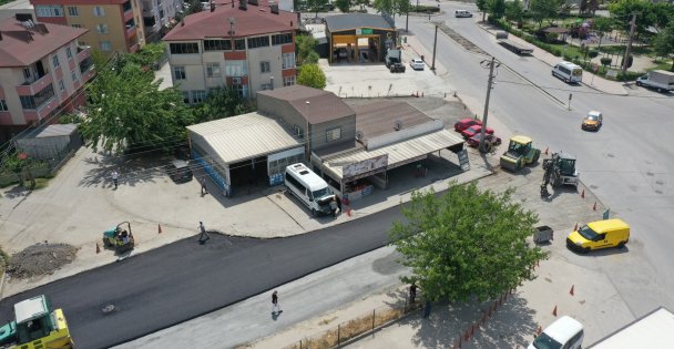 Gebze Şehit Arslan Kulaksız Caddesi yeni yüzüne kavuştu