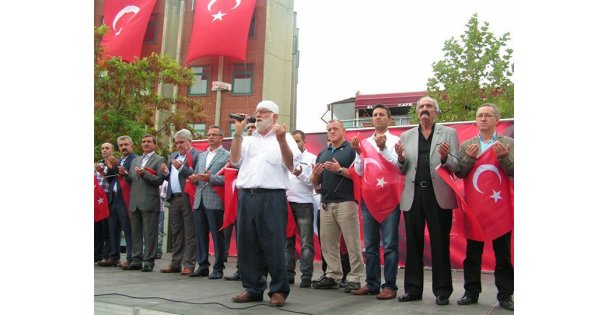 Gebze Şehitleri için buluştu!