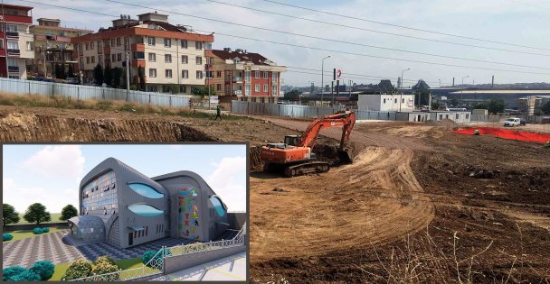 Gebze spor kompleksinin yapımına başlandı