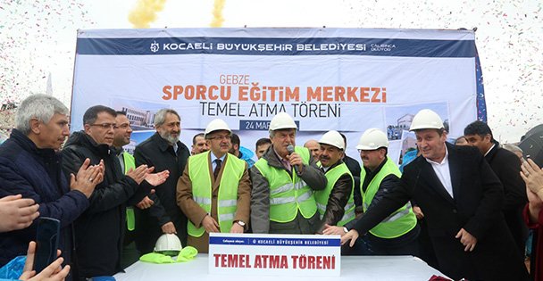 Gebze Sporcu Eğitim Merkezi'nin temeli atıldı
