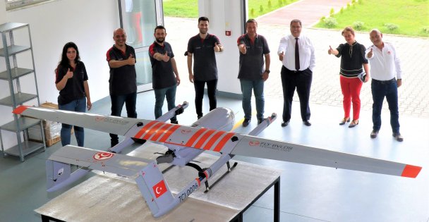 Gebze Teknik Üniversitesinde geliştirilen İnsansız Hava Aracı 