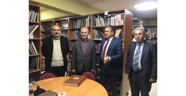 Gebze Teknik Ünüversitesinden Kütüphanemize Ziyaret