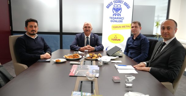 GEBZE TİCARET ODASINDAN TEDARİKÇİ GÜNLERİ KAPSAMINDA TORUN METAL İLE STRATEJİK BULUŞMA