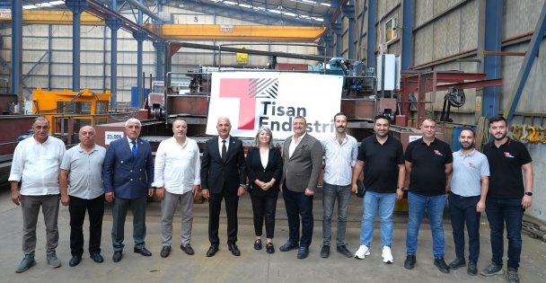 GEBZE TİCARET ODASINDAN TİSAN ENDÜSTRİYE ZİYARET