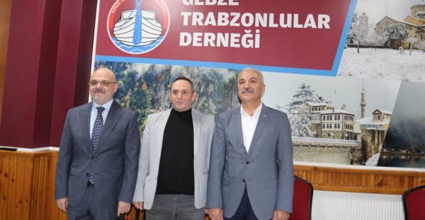 Gebze Trabzonlular Derneğinde örnek buluşma; ASLANTAŞ VE ŞERİFALİOĞLU'NDAN  BİRLİK VE BERABERLİK MESAJI!