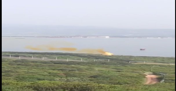 Gebze Tübitak sahilinde yangın
