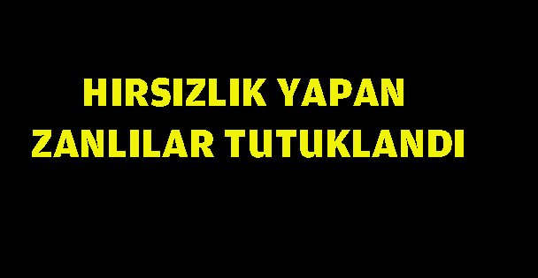 Gebze ve Derince'de  hırsızlar tutuklandı