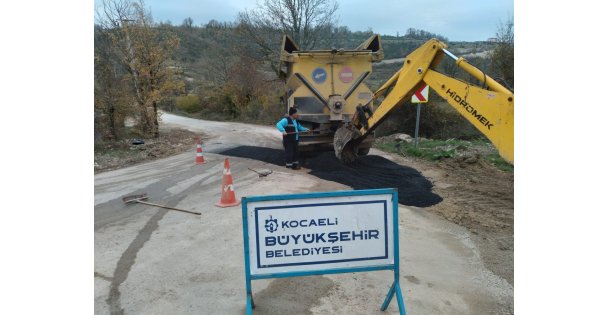 Gebze Yağcılar Ve Elbizli'de Yollar Onarıldı