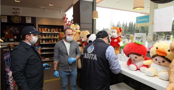 Gebze Zabıtası denetimde