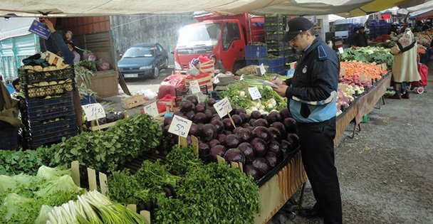 Gebze Zabıtasından Pazar denetimi