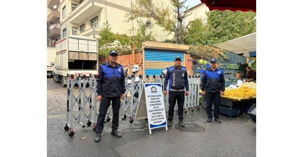 Gebze Zabıtasından Pazar Yerlerinde Denetim