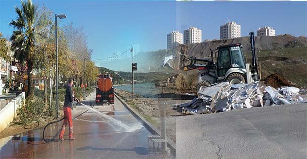 130 bin ton atık toplandı