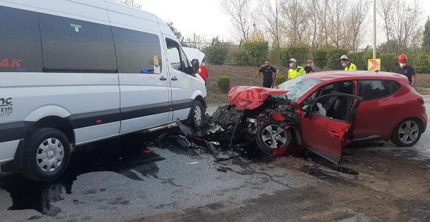 Gebze'de 2 Yaralı