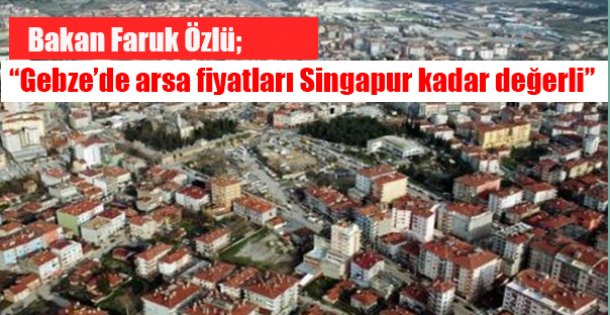 Gebze'de Arsa Fiyatları..