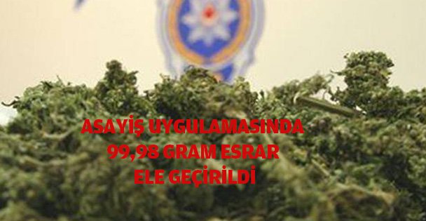 Gebze'de asayiş uygulaması