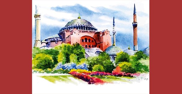 Gebze'de Ayasofya Konulu Resim Yarışması