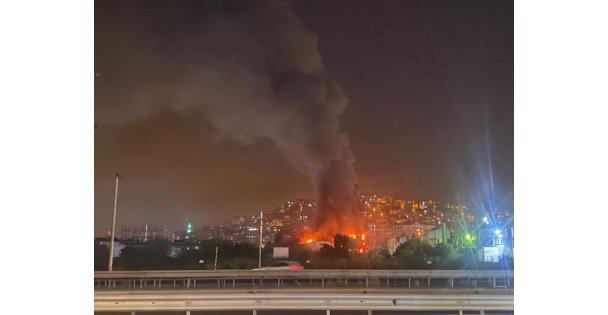 Gebze'de büyük yangın